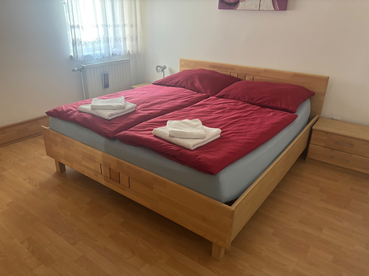 Apartmán Laa – ložnice