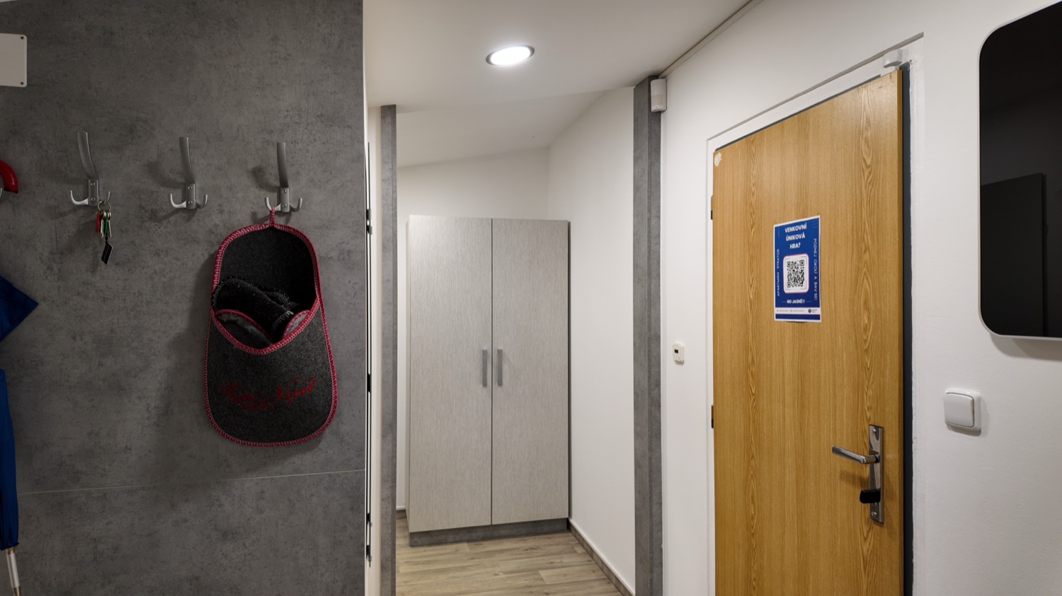 Apartmán Ramzová – předsíň